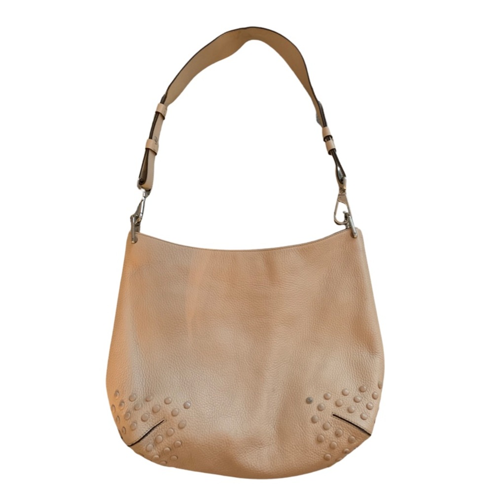 Tod’s used leather hobo bag.